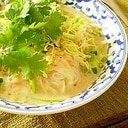 素麺でタイ料理～カノムヂン･ナムヤー